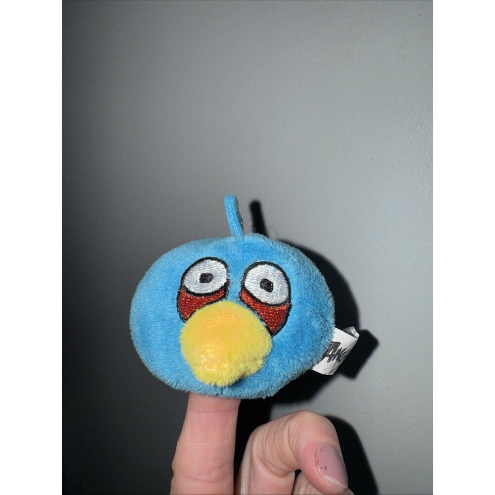 2011 Angry Birds Plush Pencil Topper Fuzzy Feather Toppers Rovio HTF
